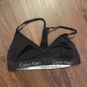 Calvin Klein Lounge Bra | Black | Size S